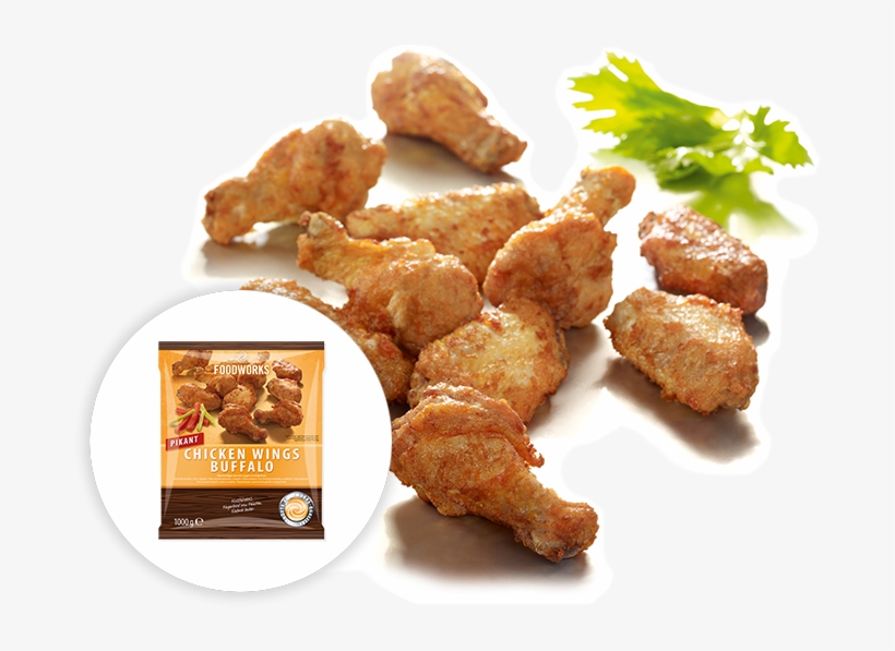 Buffalo Chicken Wings - Crispy Fried Chicken, transparent png