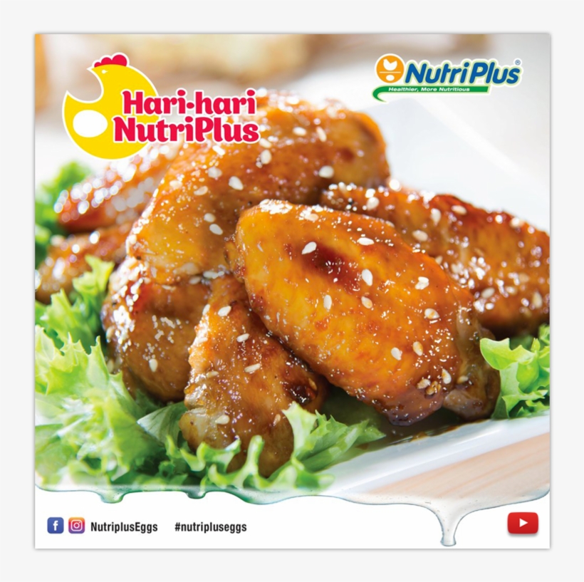 Honey Chicken Wings, transparent png