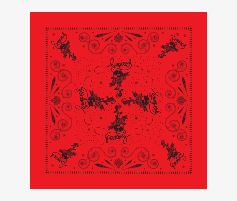 Classic / Red Bandana - Motif, transparent png