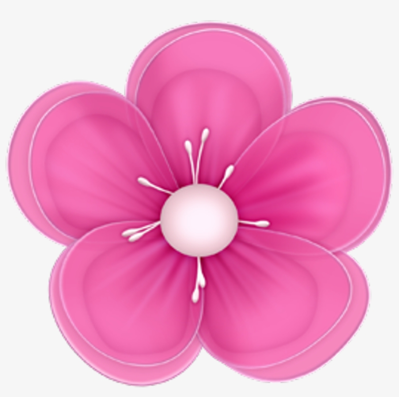 Flor Sticker - Beautiful Flowers Clipart, transparent png