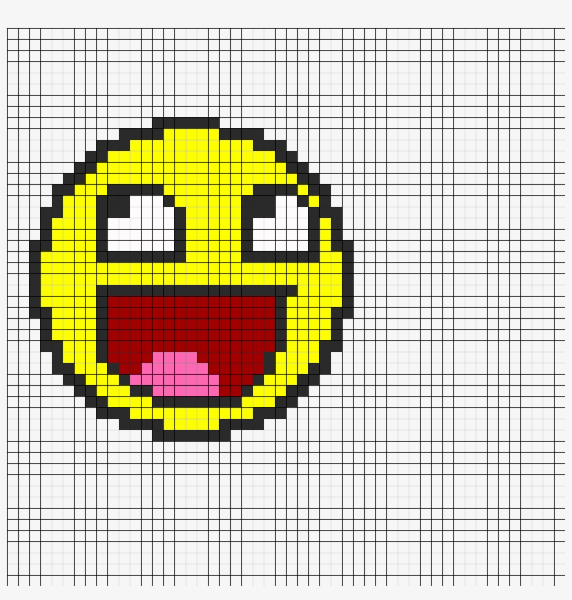 Awesome Perler Bead Pattern / Bead Sprite - Pixel Art Musical Ly, transparent png