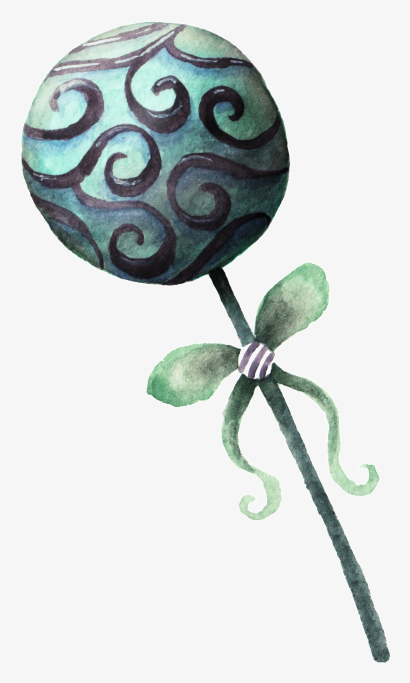 Psychedelic Lollipop Transparent Decorative, transparent png