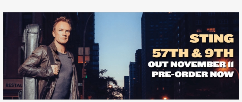 Sting 57th & 9th, transparent png