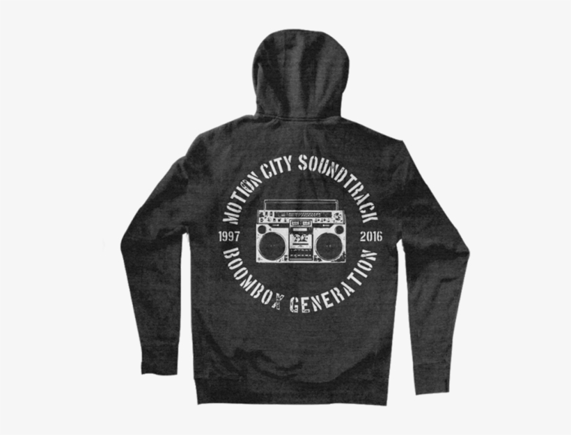 Boombox Generation Hoodie - Hoodie, transparent png