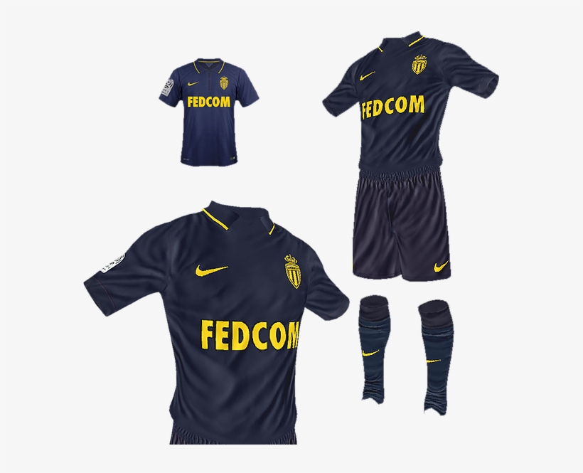 As Monaco Away By Kisake Minikit - Benfica Kit 2019 Pes, transparent png