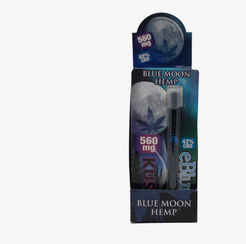 Blue Moon - Kush - E-blunt 560mg - Cosmetics, transparent png