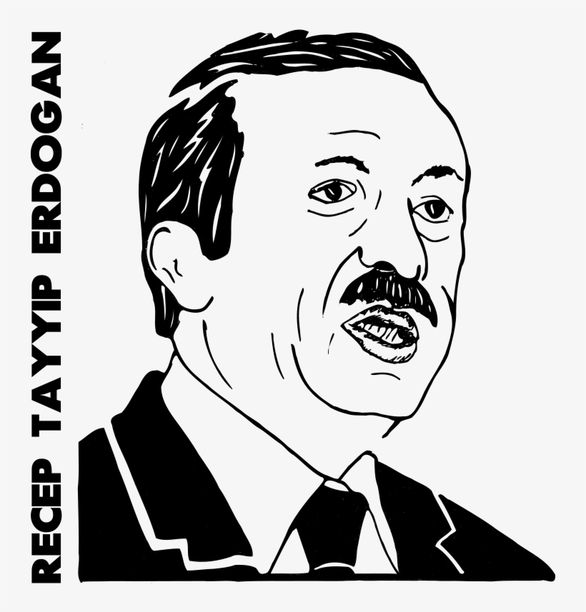 Recep Tayyip Erdoğan - John M Chivington Political Cartoon, transparent png