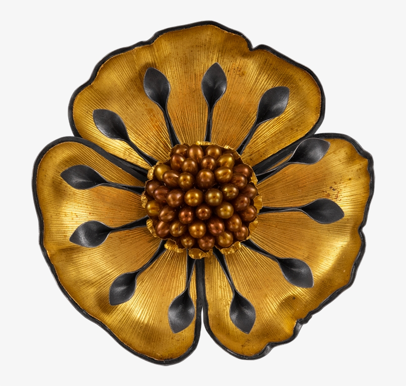 A Brooch/pendant By Judith Kinghorn Made With Hand - Brass, transparent png