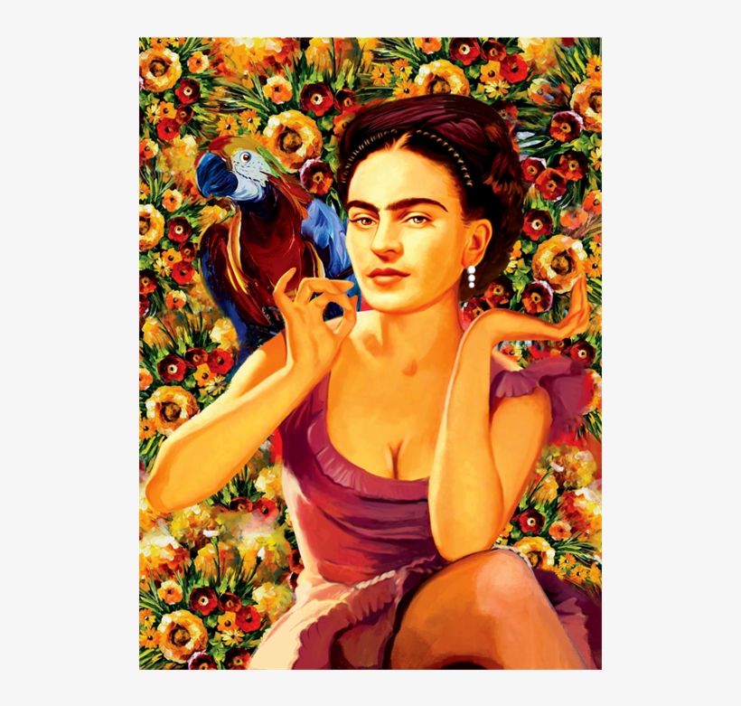 Frida Kahlo Puzzle, transparent png