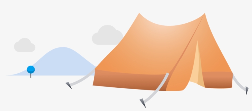 We Believe A Great Story Is One That You'd Tell Around - Tent, transparent png