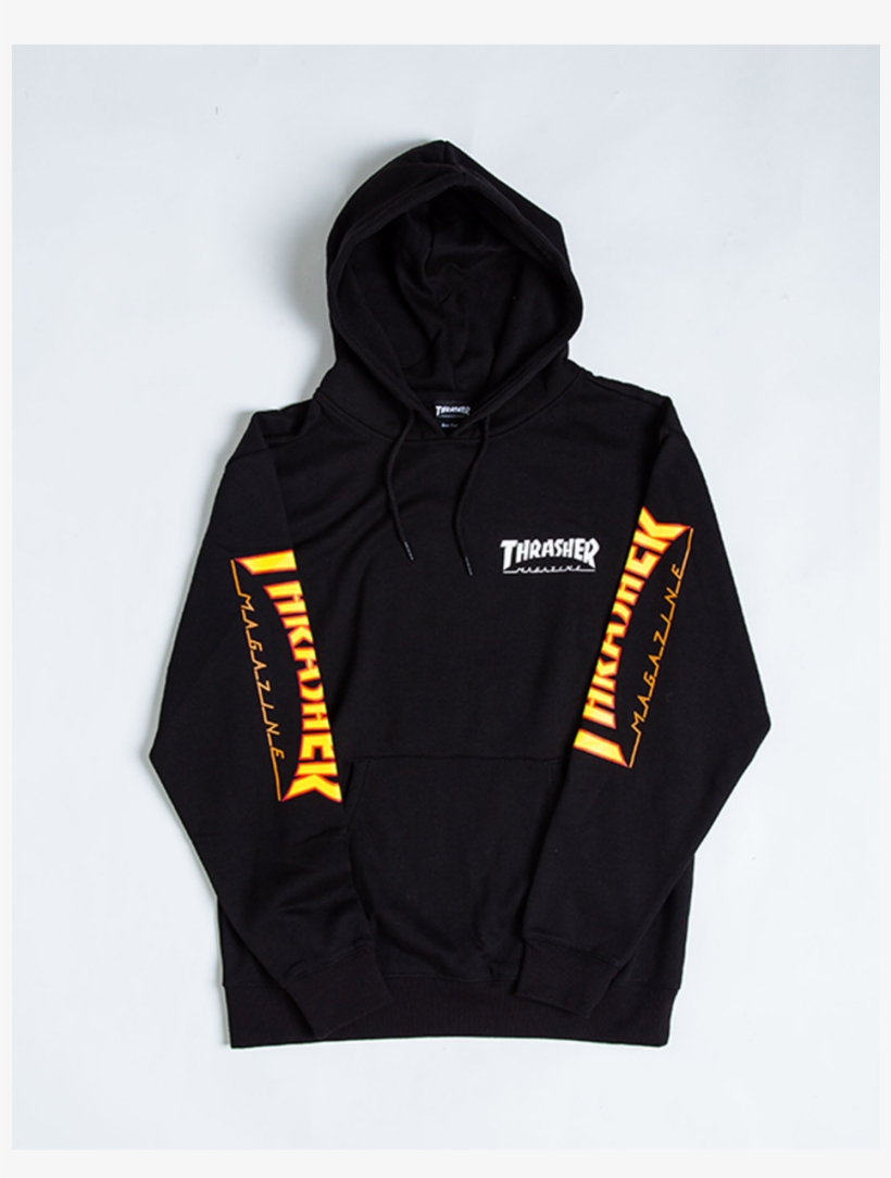 More Views - Thrasher - Hoodie, transparent png