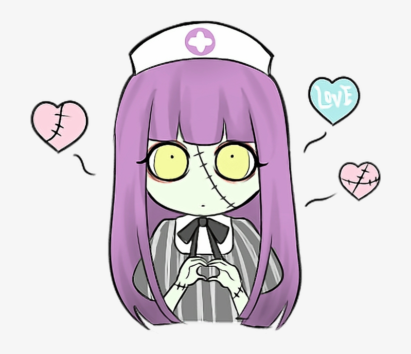 Clip Stock Zombie Doctor Love Cute Halloween Ghost - Kawaii Cute Halloween Drawings, transparent png
