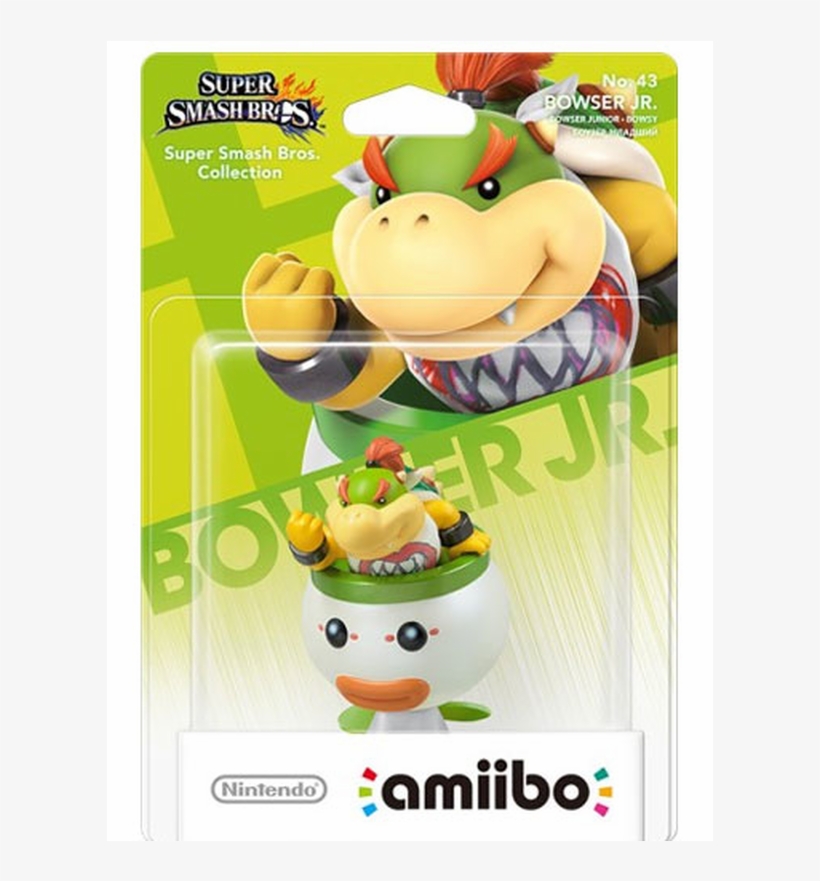 Amiibo Smash Bowser Jr - Cartoon, transparent png