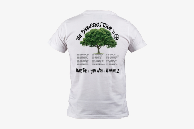 Backwoods Tour '17 Memorabilia Tee - Oak, transparent png