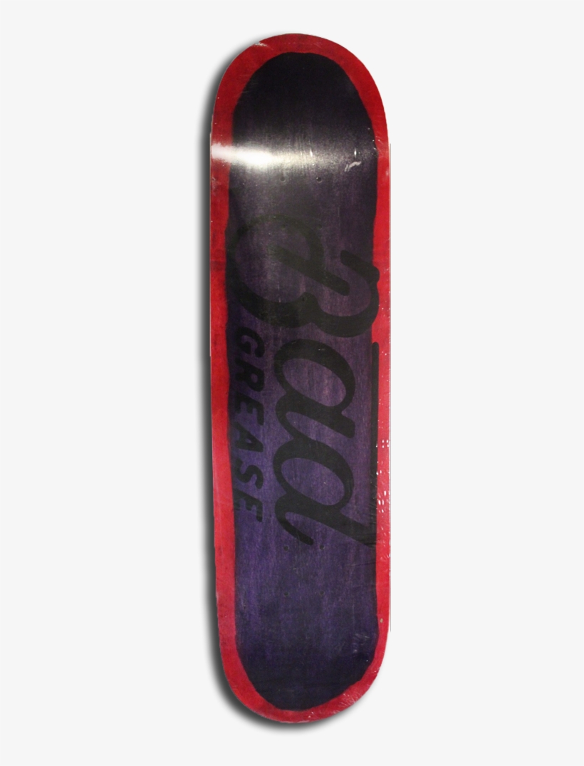 Bad Grease Logo Skateboard - Skateboard Deck, transparent png