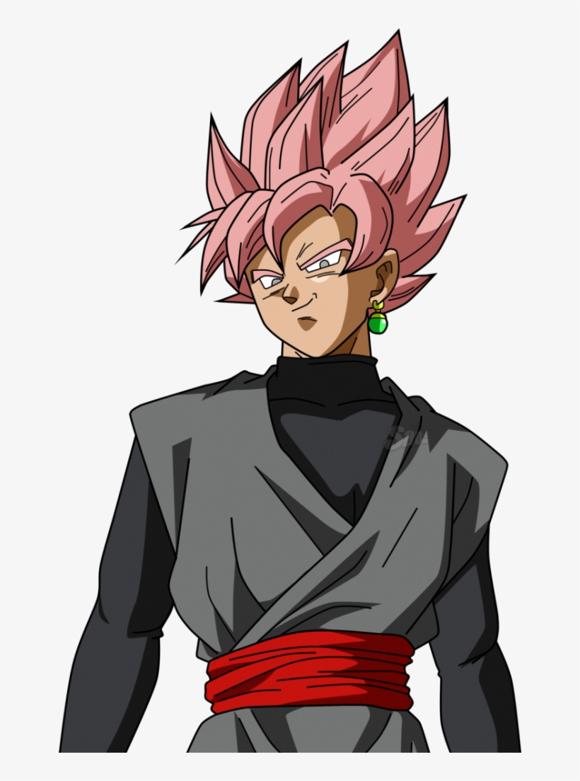 Black Goku Ssj Rose Png - Black Goku, transparent png