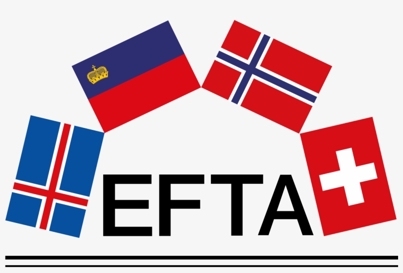 Efta Logo No Outline With Lines 01 - European Free Trade Association, transparent png
