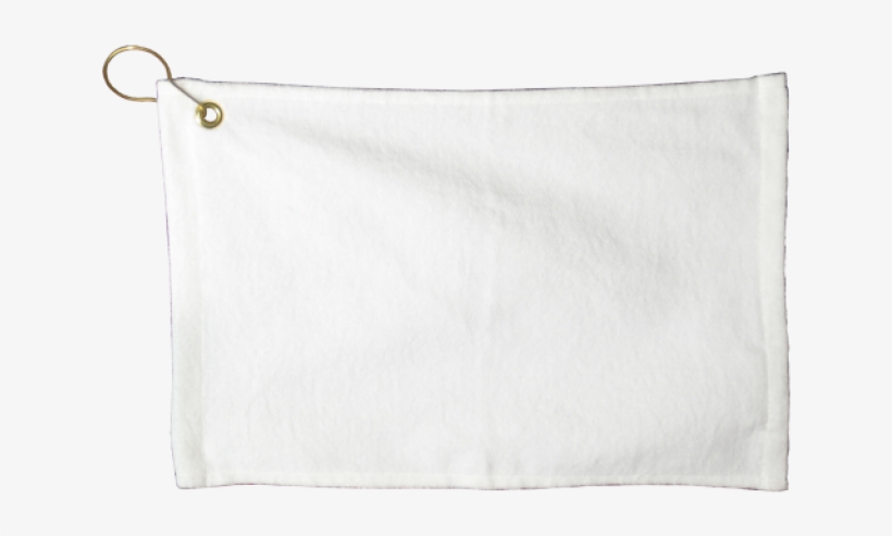 15'' X 25'' White Bar Towel With Hook - Linens, transparent png