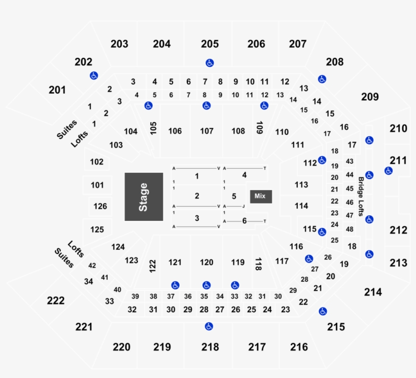Golden 1 Center 118 Row Q, transparent png