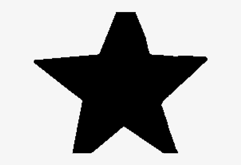 Star Clipart Silhouette - Illustration, transparent png