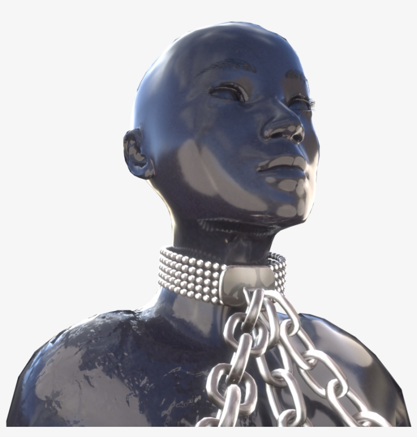 Pearls Collar, Chains And Broken - Bust, transparent png