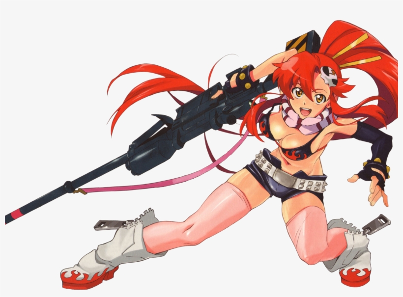 Yoko - Tengen Toppa Gurren Lagann, transparent png