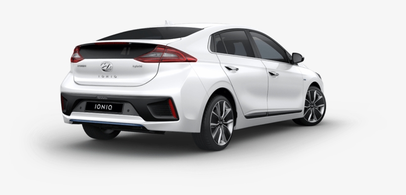 Integrated Rear Spoiler - Hyundai Ioniq, transparent png