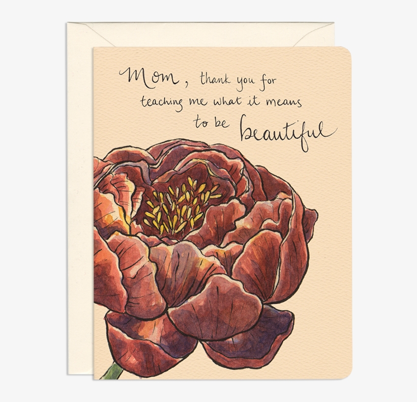 Blooming Floral Mother's Day Greeting Card - Greeting Card, transparent png
