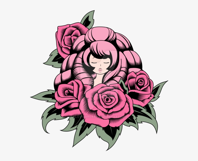 Purple Rose Tattoos - Steven Universe Tatuaje Steven, transparent png