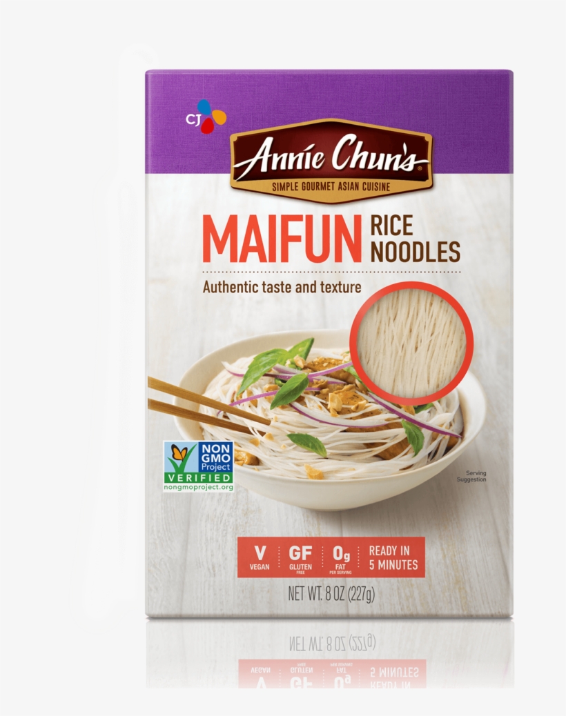 Authentic Maifun Rice Noodles - Annie Chun's Rice Noodles, transparent png