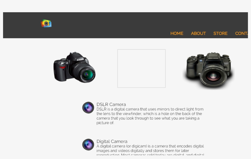 Digital Slr, transparent png