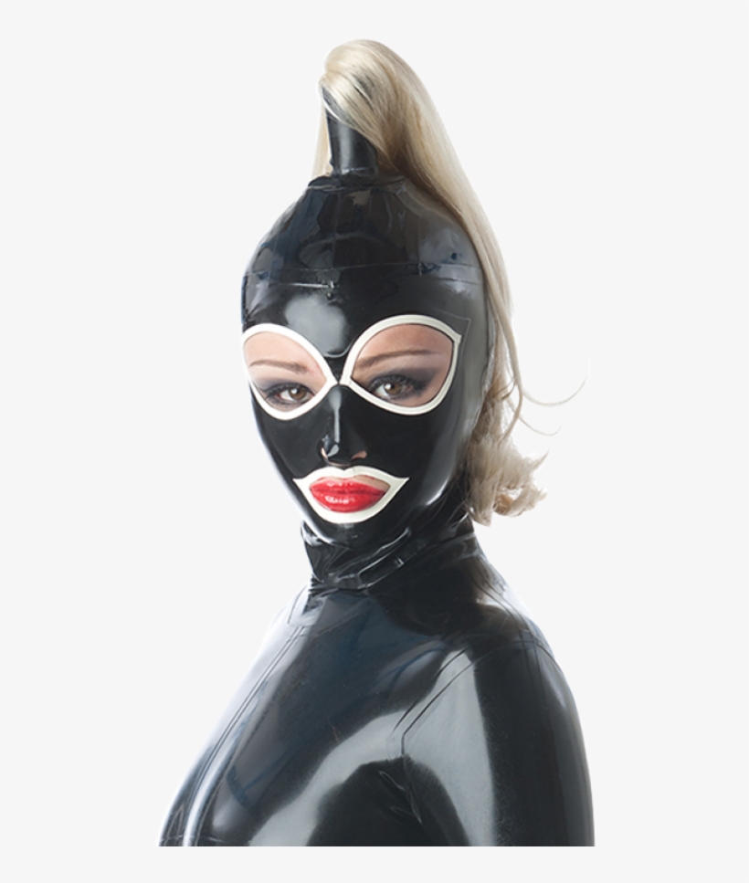Latex Hood Ponytail, transparent png