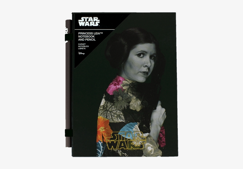 Princess Leia Notebook With Pencil - Star Wars, transparent png