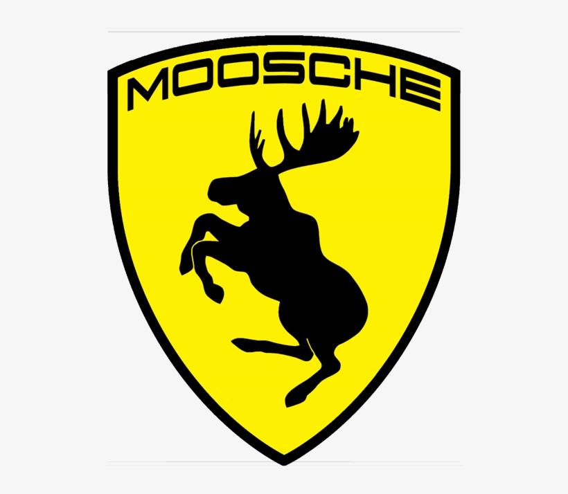 Style 'm' Moosche - Prancing Moose, transparent png