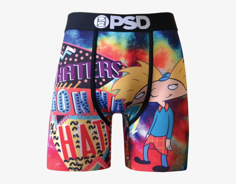 Psd Underwear Men's 90's Hey Arnold Ii Boxer Brief - Psd Hey Arnold, transparent png