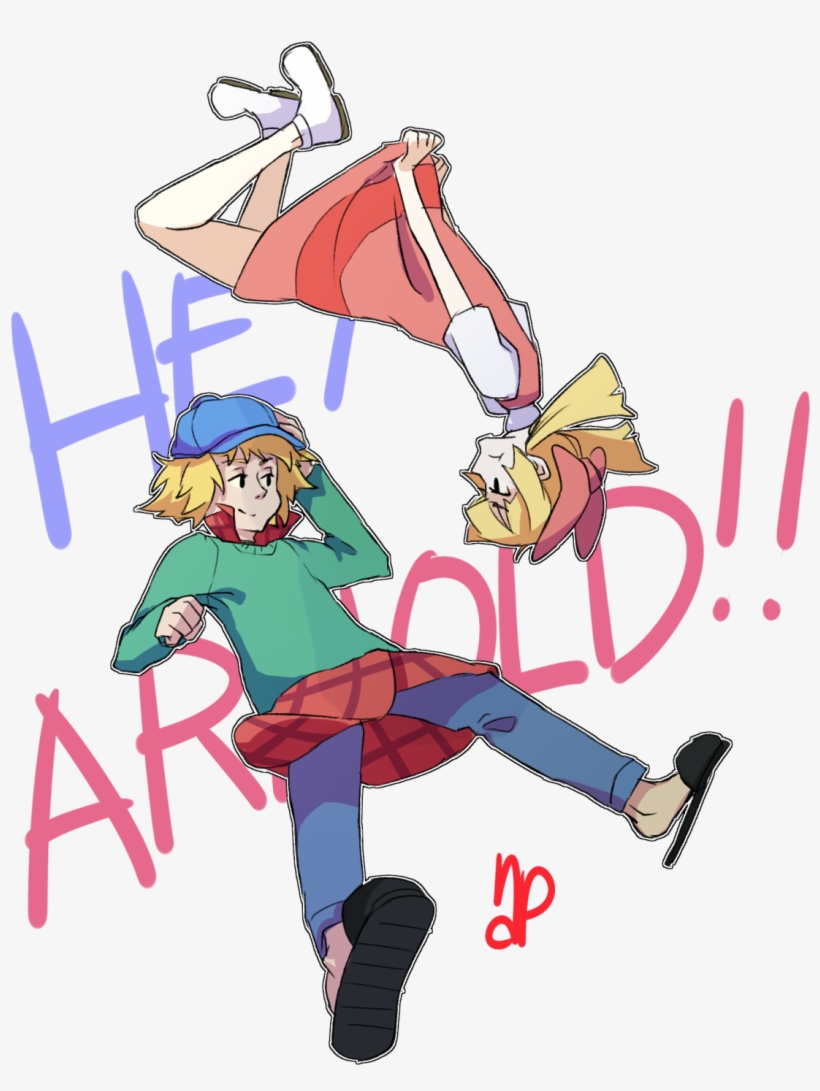 Football Heads, Hey Arnold - Cartoon, transparent png