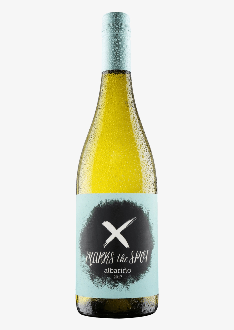 X Marks The Spot Albarino - Glass Bottle, transparent png