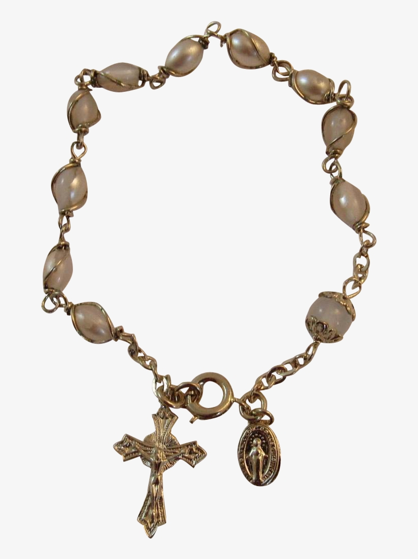Jesus And Rosary Png - Bracelet, transparent png