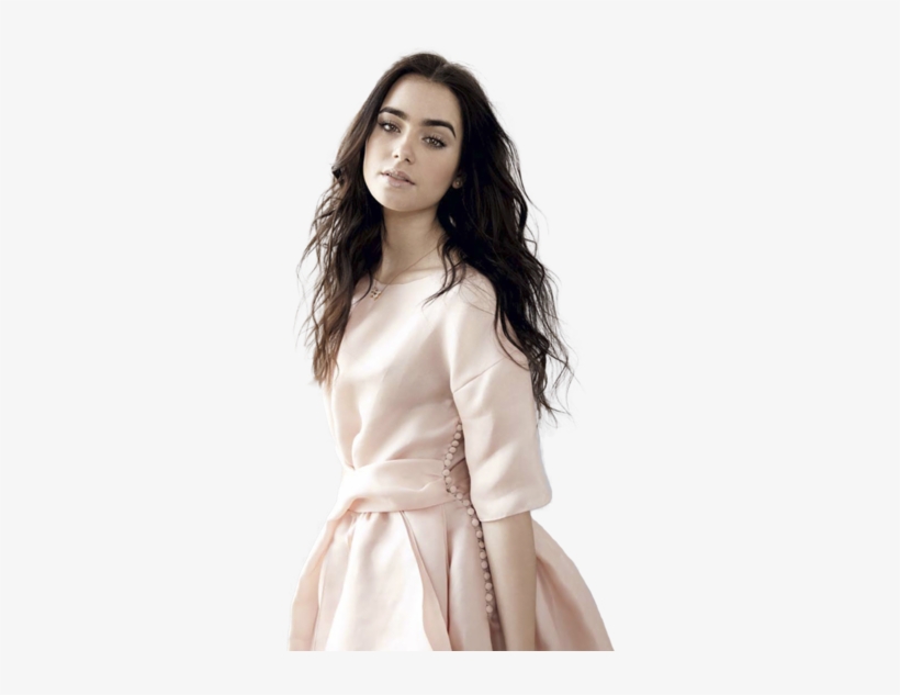 Lily Collins Stella Magazine, transparent png