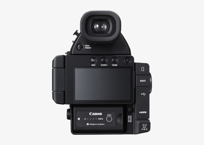 C100back - Canon Eos C100 Mkii Camera Body Only, transparent png