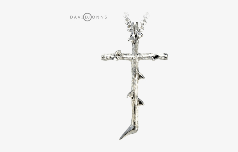 Thorn Crucifix Pendant - Cross, transparent png