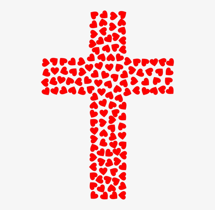 Catholic, Christ, Christian, Church, Cross, Crucifix - Illustration Of A Christian Cross, transparent png