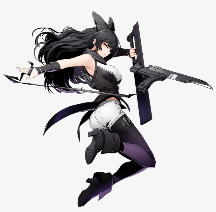 Blake Belladonna - Blazblue Cross Tag Battle Memes, transparent png