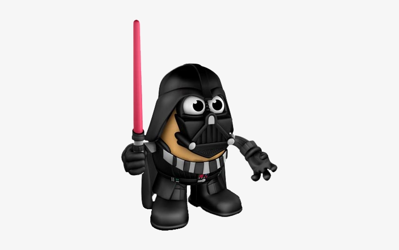 Darth Vader Mr Potato Head - Star Wars - Darth Vader Mr. Potato Head-ppw02612, transparent png