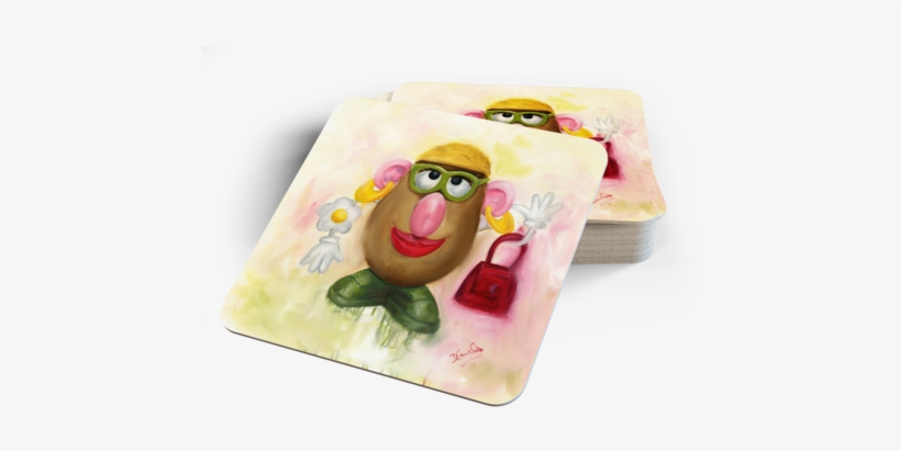 Mrs Potato Head Coasters - Mrs. Potato Head, transparent png