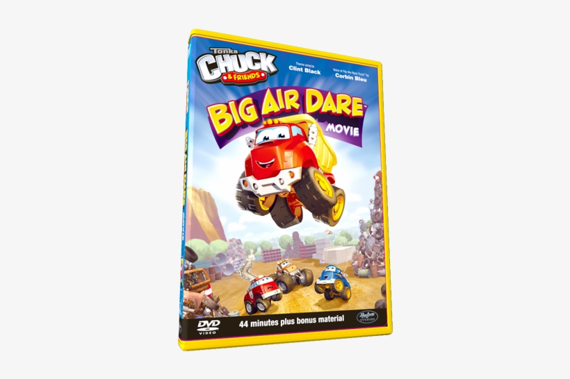 Hasbro Tonka Chuck & Friends - Chuck Big Air Dare Dvd And Vehicle, transparent png