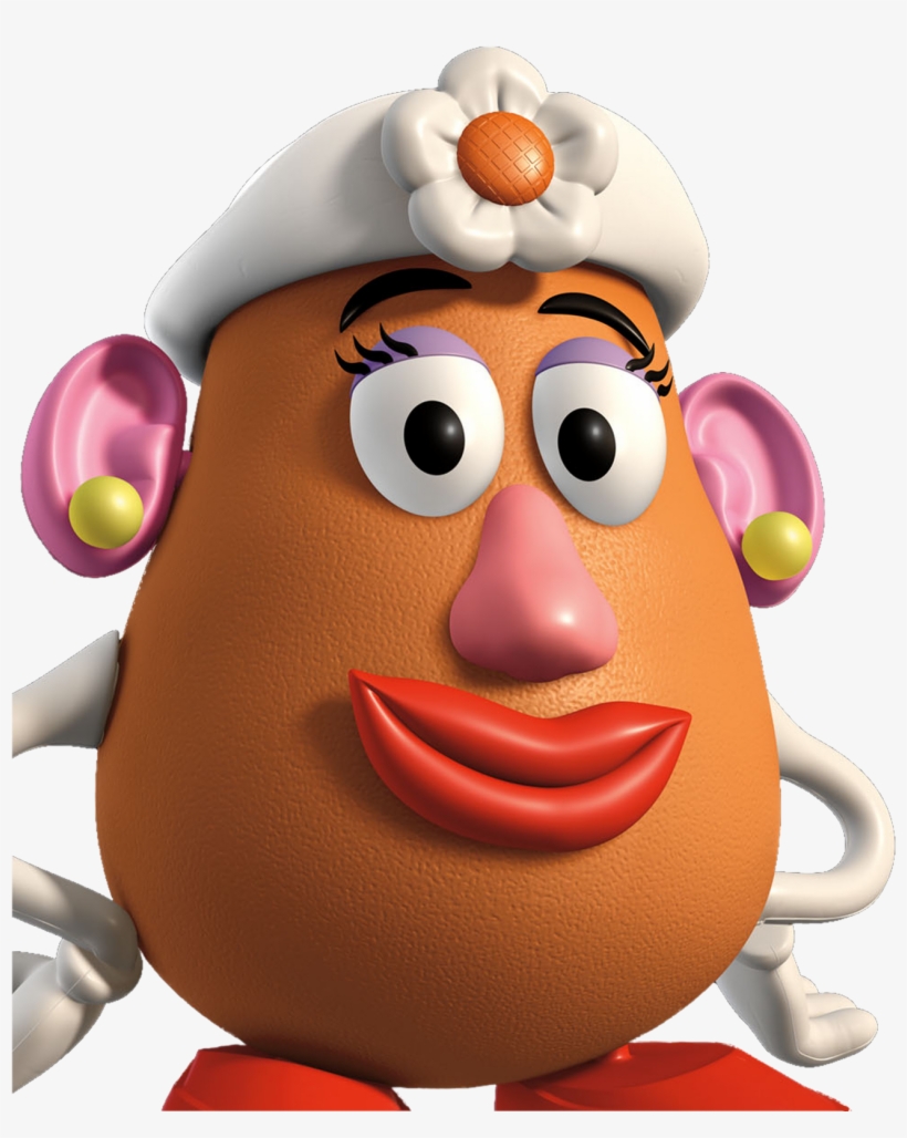 Mr Clipart Mrs Potato Head - Mujer Cara De Papa, transparent png