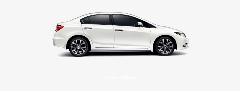 White Civic Si Splash Guards, transparent png