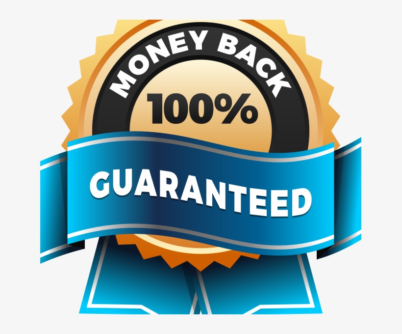 100 Money Back Guarantee Blue Hdfc Bank 655x600 Png Download