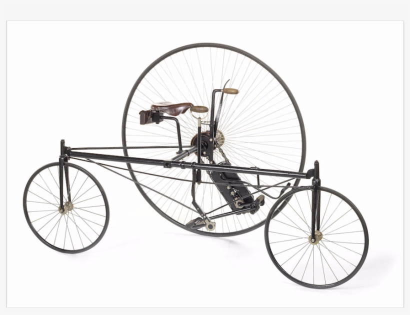 Unusual Victorian Tricycle Built By Coventry Company - Coventry Rotary Tricycle, transparent png